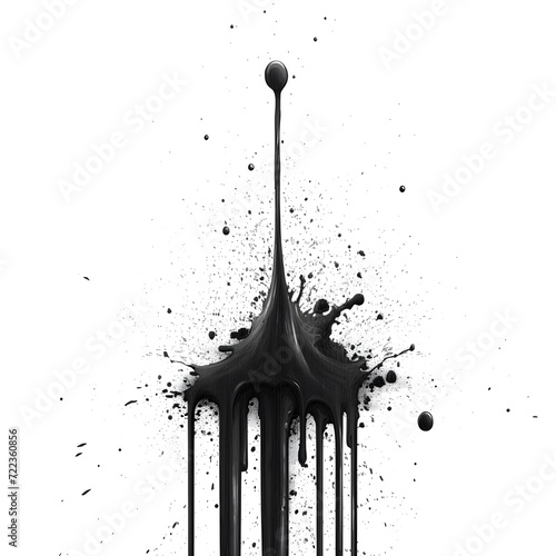 Mystical Expressions: Revealing the Magic of Black Inkblot Art Created by AI