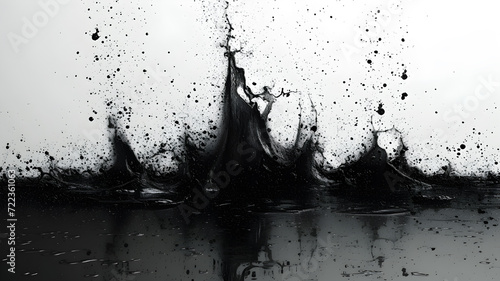 Mystical Expressions: Revealing the Magic of Black Inkblot Art Created by AI