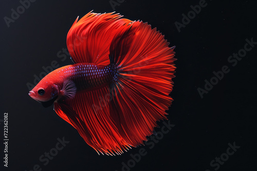 Sleek Siamese Betta Fish, Stunning Wallpaper Backgrounds