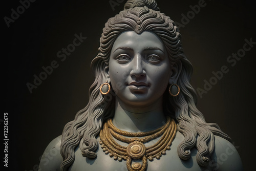 statue of lord shiva hinduism concept