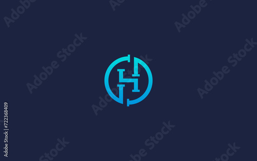 letter h with pipe logo icon design vector design template inspiration