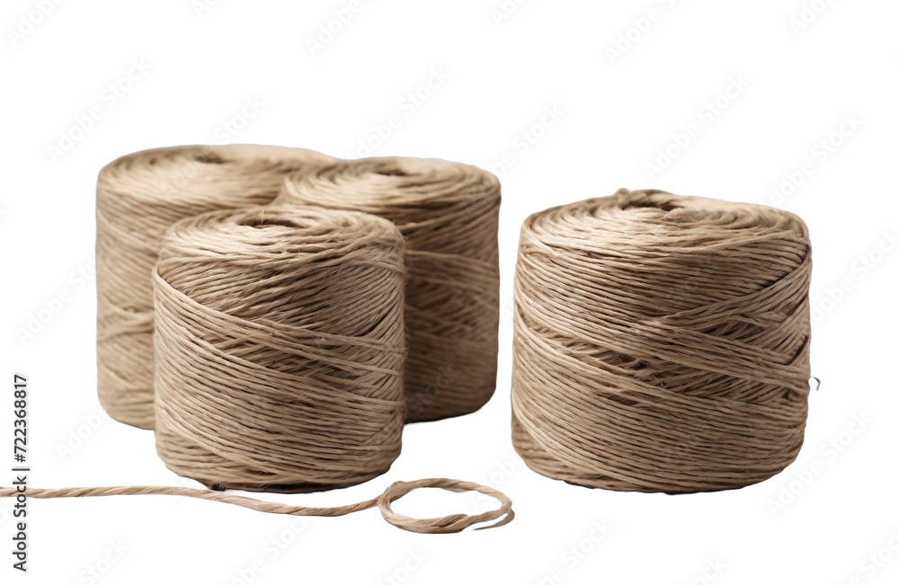 Ball of string, A ball of scourge rope on a white background. PNG Stock ...