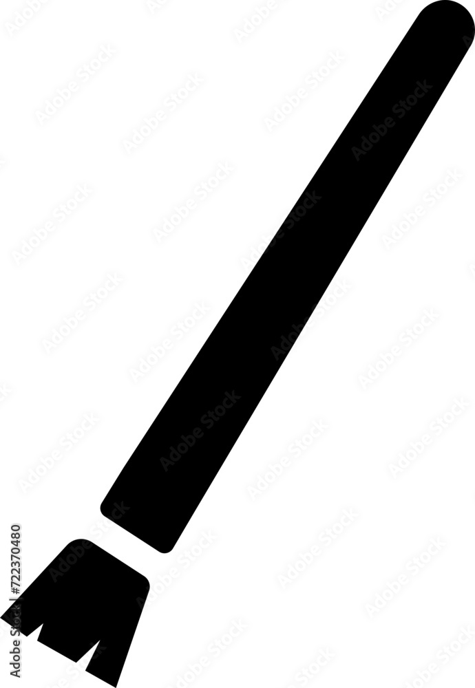 Black contour paint brush icon, vector design image, solid logo pictogram, Brush Icon in trendy flat style isolated on transparent background. Paint symbol for your web site design, logo, app, UI. Black contour paint brush icon, vector design image, solid logo pictogram, Brush Icon in trendy flat style isolated on transparent background. Paint symbol for your web site design, logo, app, UI.