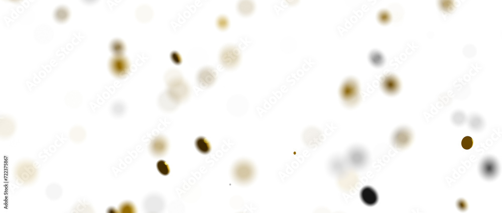 Radiant Revelry: Enthralling 3D Illustration of Shining gold Confetti Radiant Revelry: Enthralling 3D Illustration of Shining gold Confetti