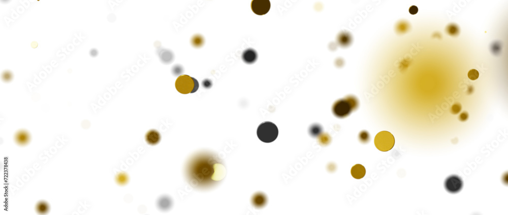 gold confetti