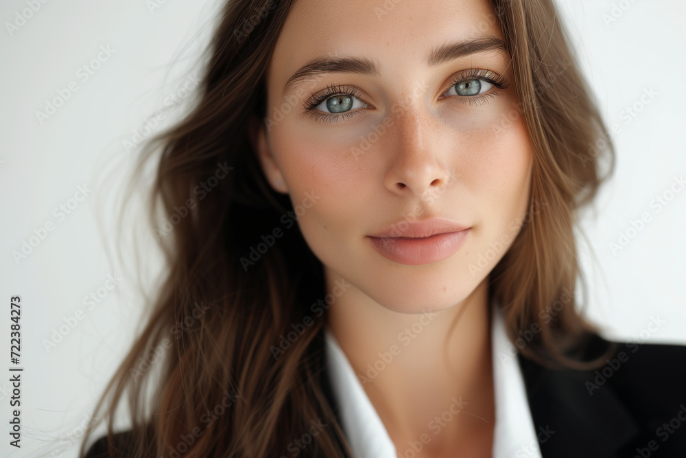 portrait of a handsome young business woman portrait of a handsome young business woman