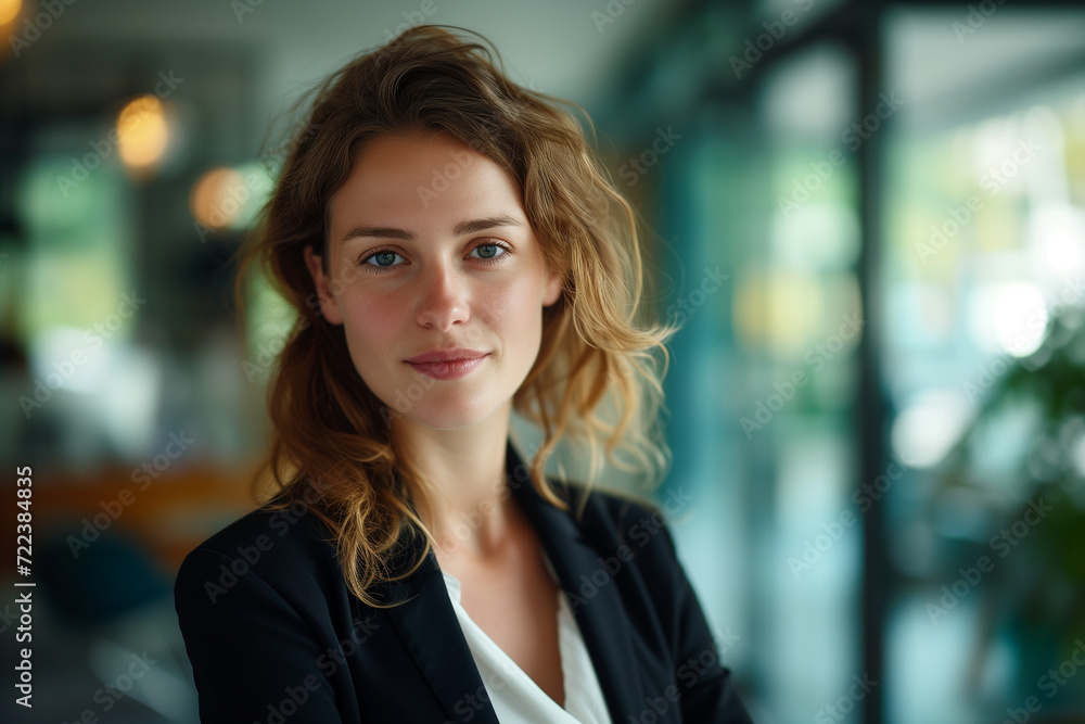 portrait of a handsome young business woman portrait of a handsome young business woman