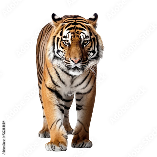 Close up tiger portrait clip art