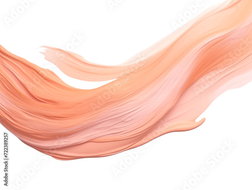 Wallpaper Mural Pain brush Stroke, peach color, oil acrylic paint  Torontodigital.ca