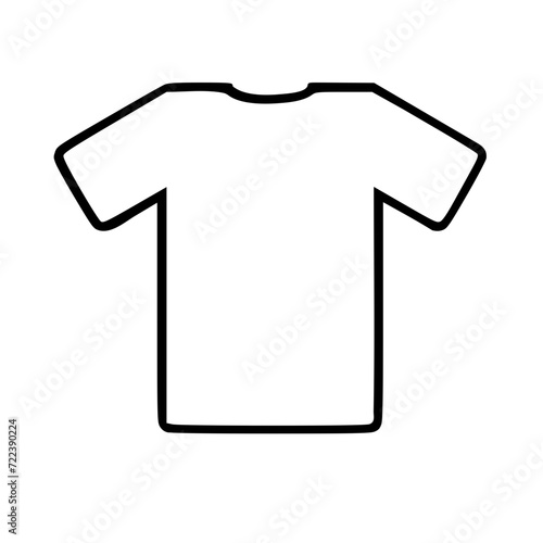 A t-shirt o white background