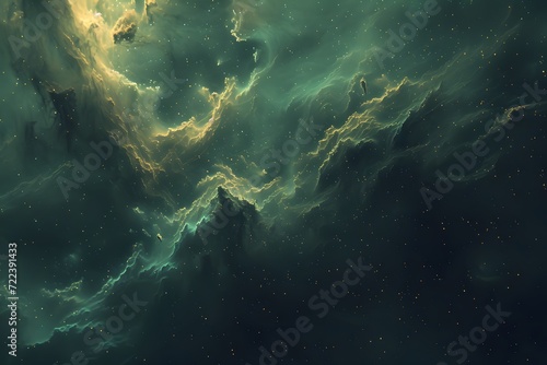 Celestial Infinity Space Background