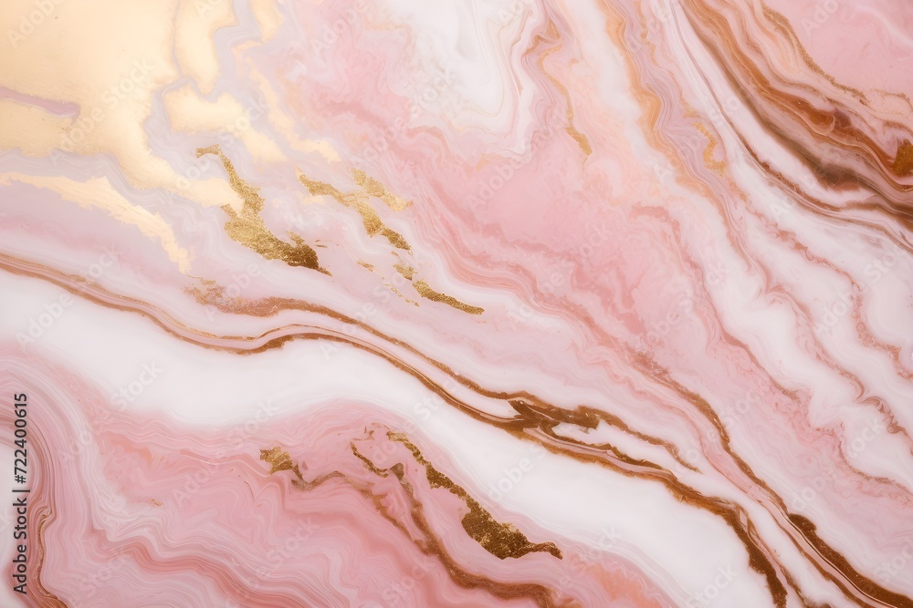 Abstract Background. Pink Gold Marble. Abstract Background. Pink Gold Marble.