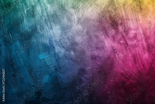 Polished rainbow-colored metal texture background