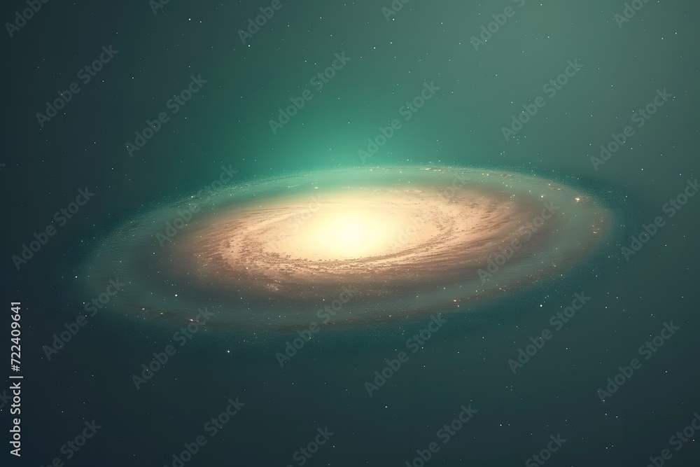Fototapeta premium Abstract Cosmic Cascade Background
