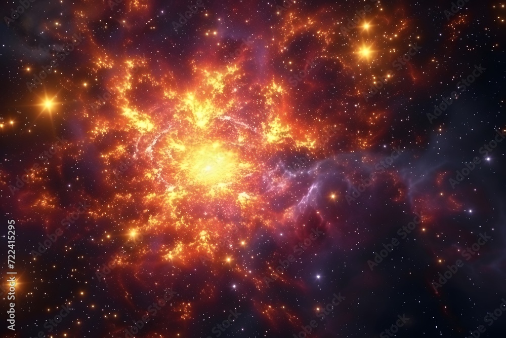 Abstract Cosmic Dreams Background