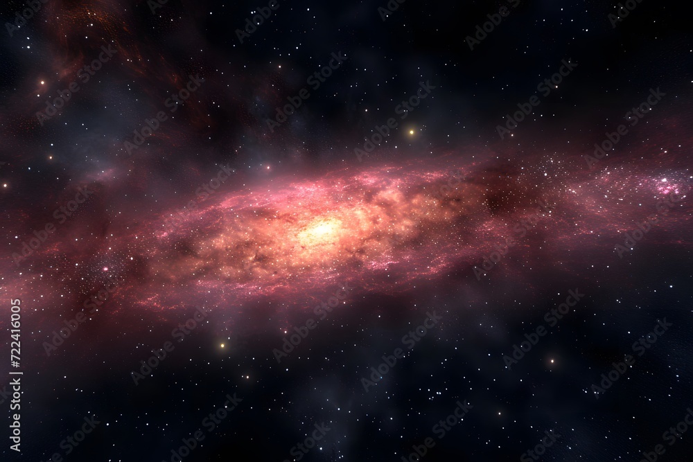 Fototapeta premium Enchanting Starry Universe