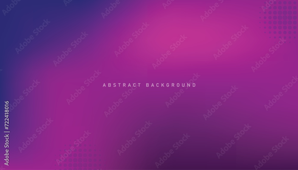 Abstract purple gradient color effect background for website banner and poster or paper card decorative design. vector illustration