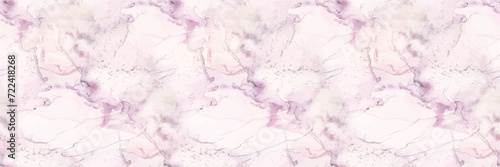Marble Gold Art. Blue Vector Ink Paint. Light Elegant Texture. Purple Alcohol Ink Canvas. Pink Seamless Watercolor. Vector Seamless Painting Violet Water Color Watercolor. Lilac Marble Ink Background.