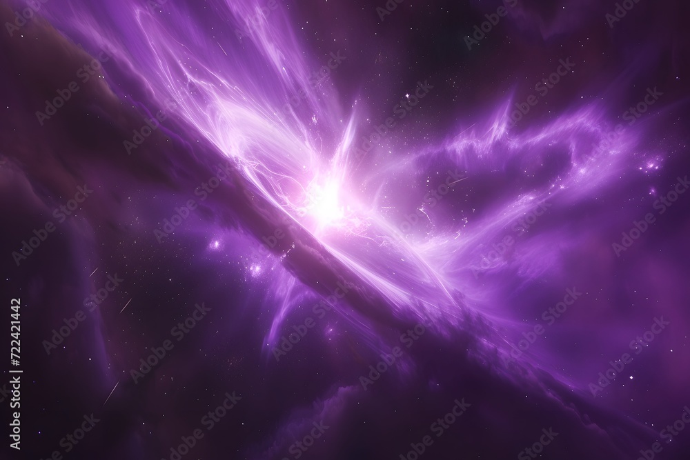 Fototapeta premium Ethereal Galaxy Wallpaper Design