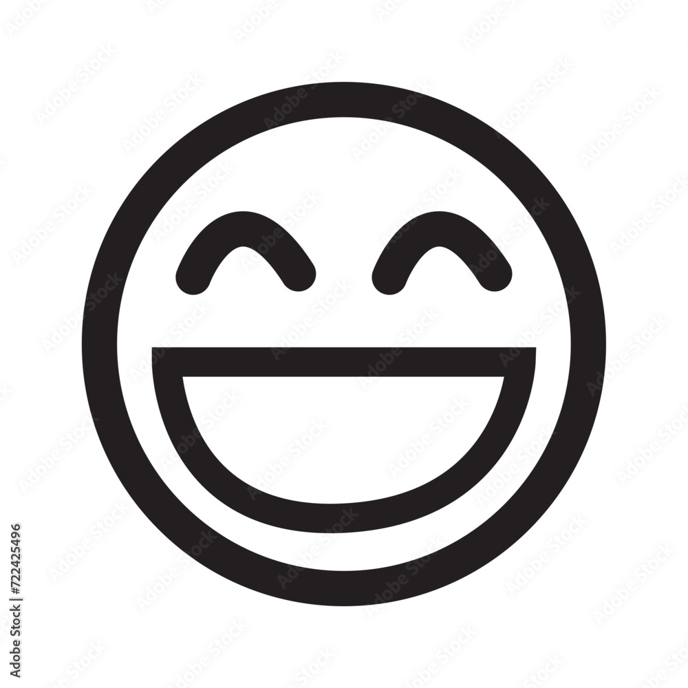  Emoji reactions. Trendy flat style isolated on white background. emotion and reaction face icons in eps10.