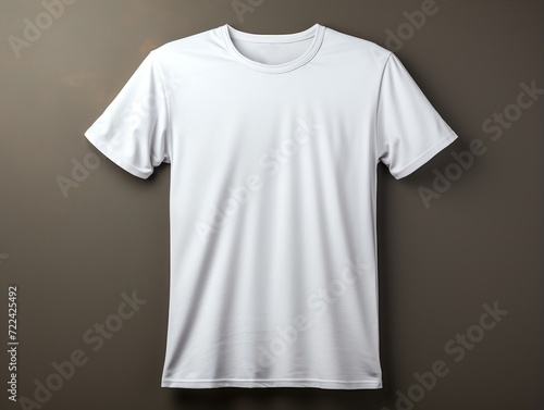 Blank t-shirt mockup with back view and the front view