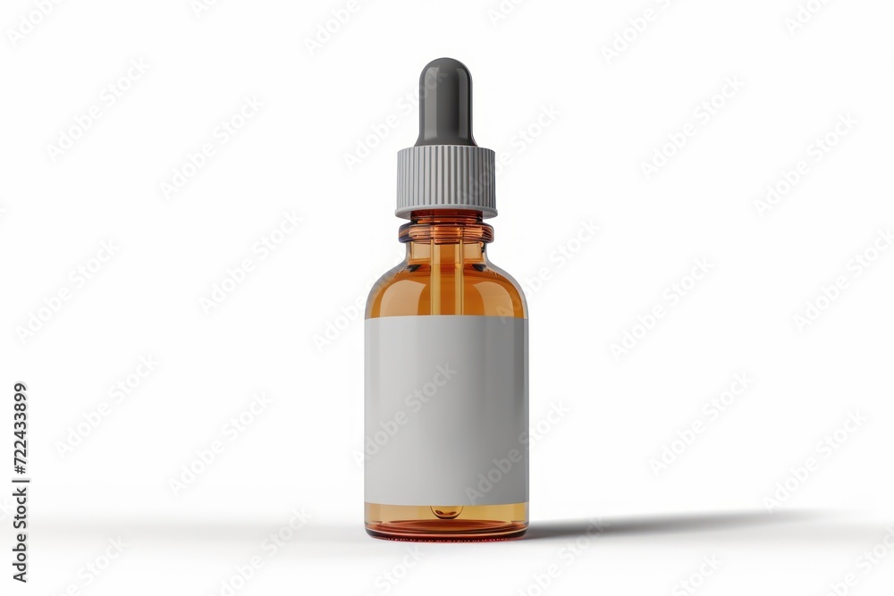 Dropper bottle mockup isolated on a transparent background. Dropper bottle mockup isolated on a transparent background.