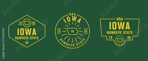 Obraz na płótnie Iowa - Hawkeye State