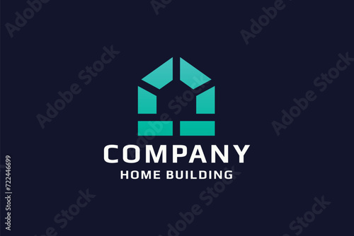 Construct Home Building Logo
