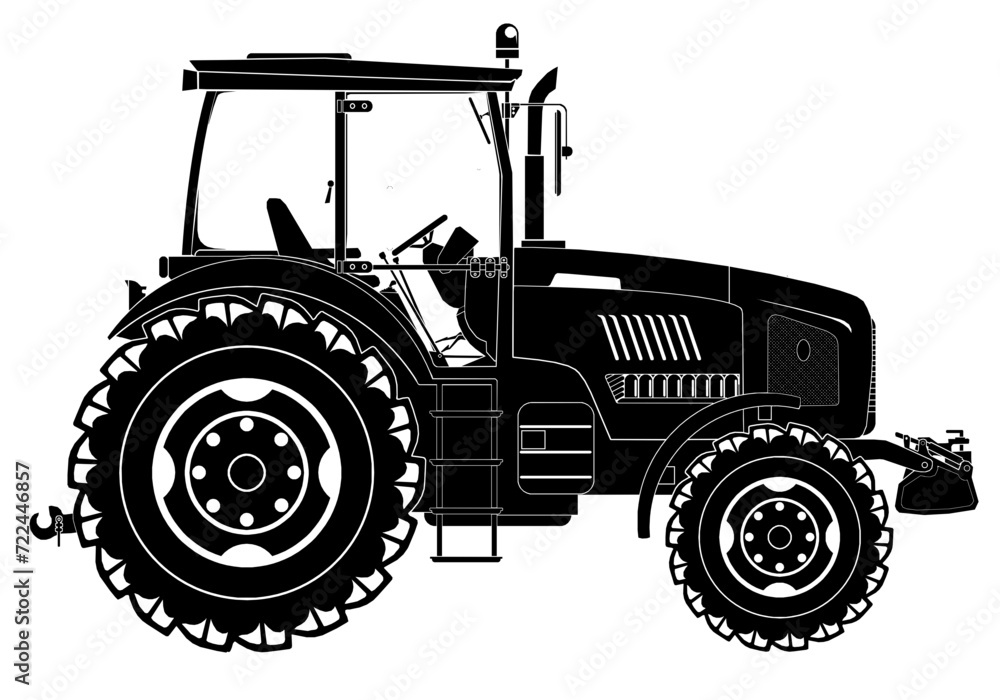 Tracteur moderne - Agriculture