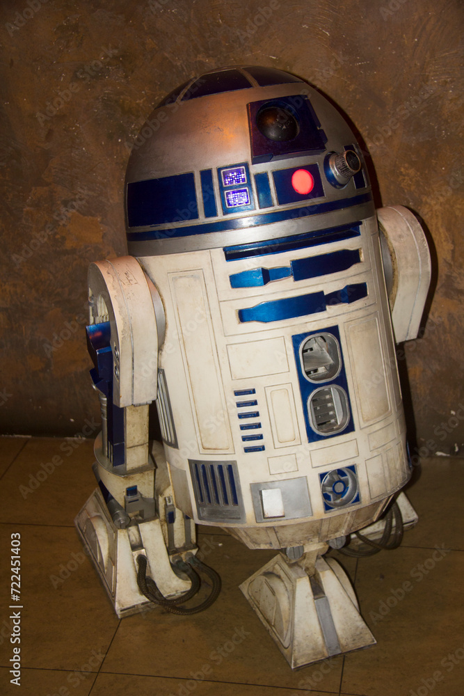 Naklejka premium R2-D2 Drone from starwars