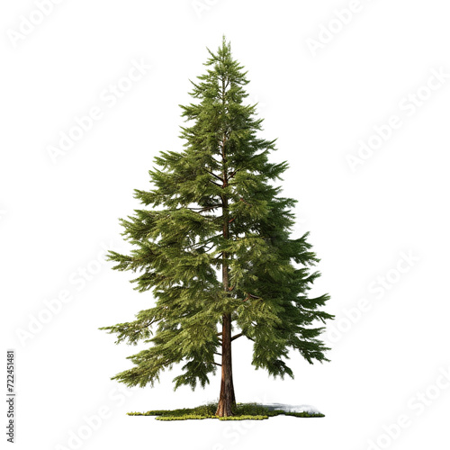 Coniferous pine tree clip art