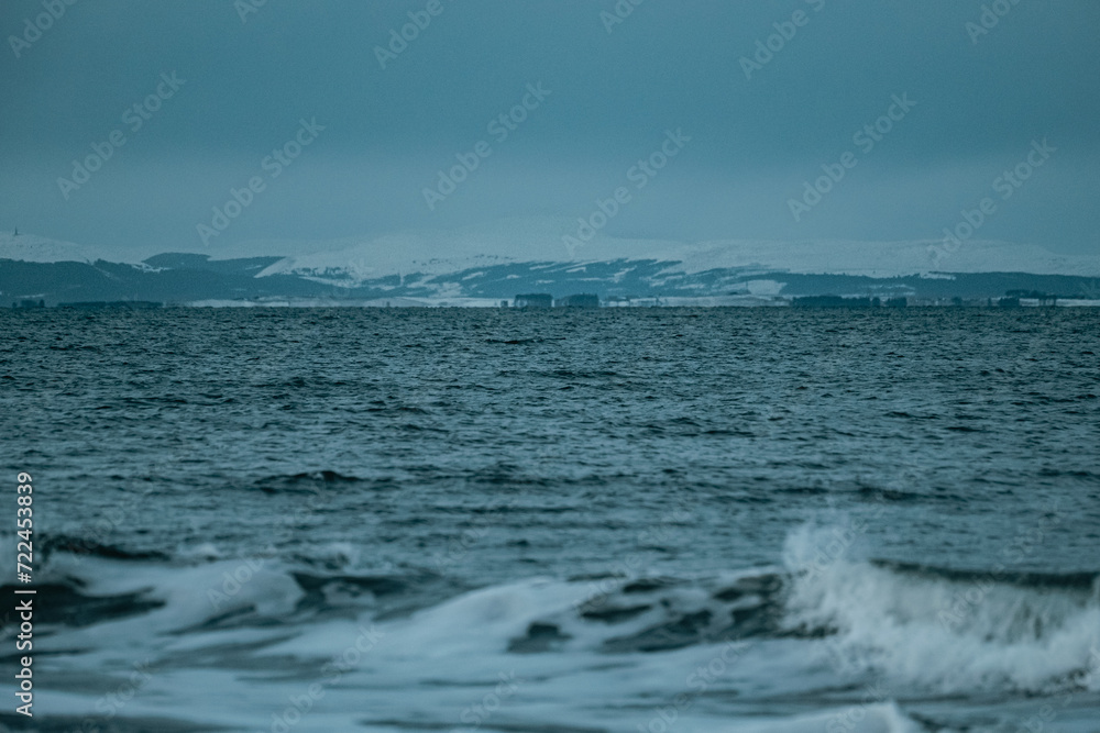 Fototapeta premium ice on the river