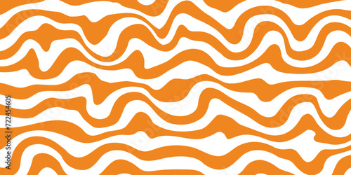 Pattern with caramel waves. Banner with milk toffee texture