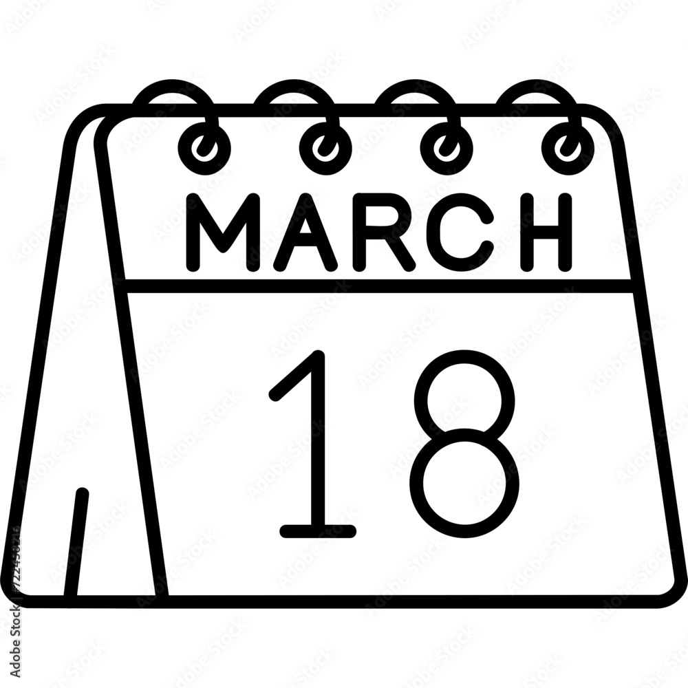 18th of March Icon 18th of March Icon