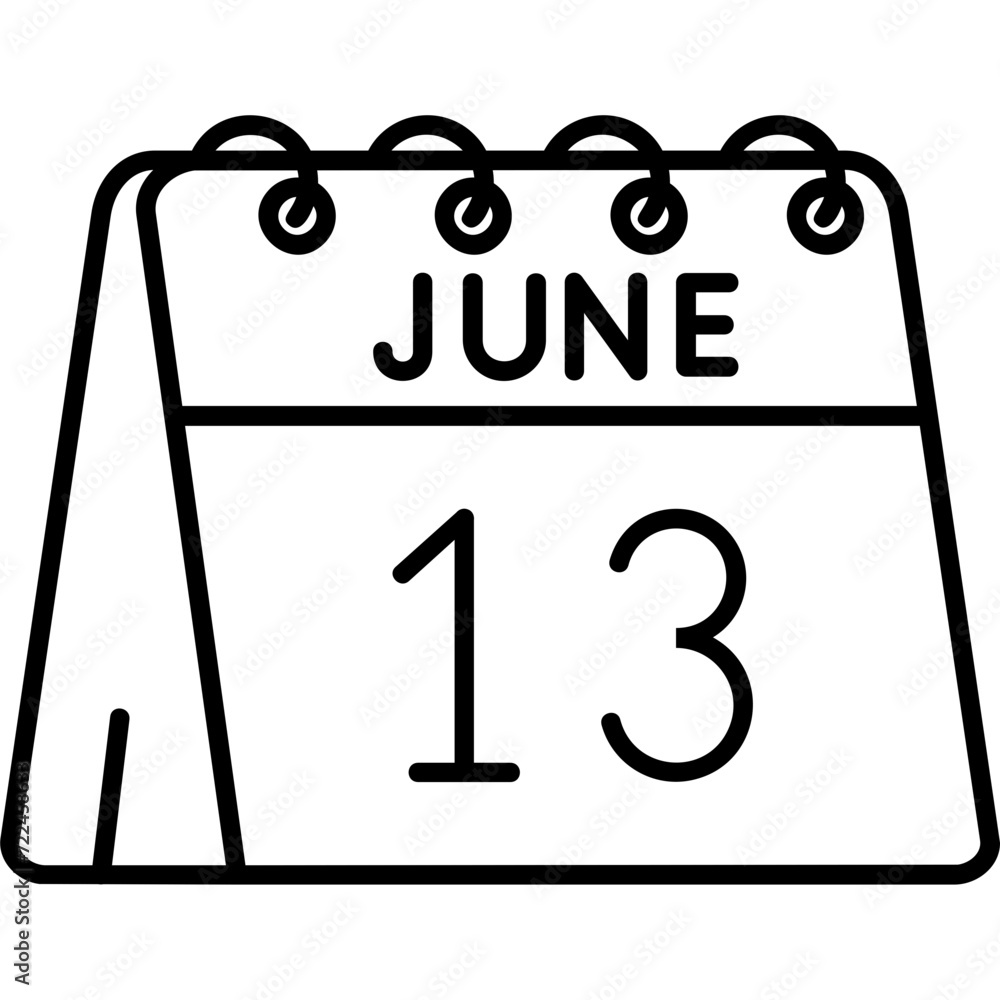 13th of June Icon 13th of June Icon