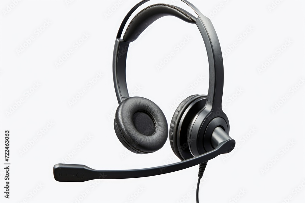 A headset with a microphone attached, ideal for clear and convenient communication. Perfect for video calls, gaming, or recording podcasts A headset with a microphone attached, ideal for clear and convenient communication. Perfect for video calls, gaming, or recording podcasts