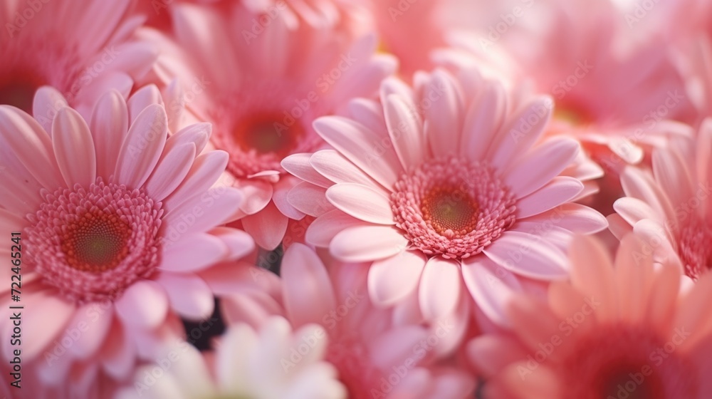 A close up view of a bunch of pink flowers. Perfect for adding a pop of color to any project A close up view of a bunch of pink flowers. Perfect for adding a pop of color to any project