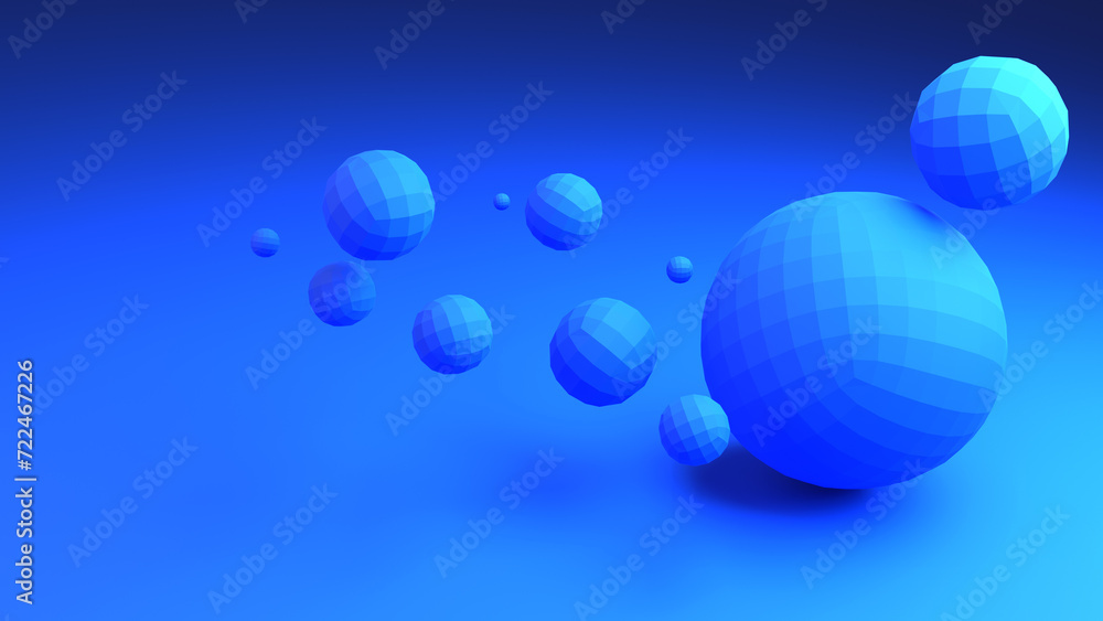Blue background. Texture with balls. Abstract pattern. Background similar to water. Balls of different sizes. Background for presentation. Blue pattern. Three-dimensional backdrop. 3d image Blue background. Texture with balls. Abstract pattern. Background similar to water. Balls of different sizes. Background for presentation. Blue pattern. Three-dimensional backdrop. 3d image