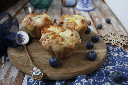 Tartlet with cheese