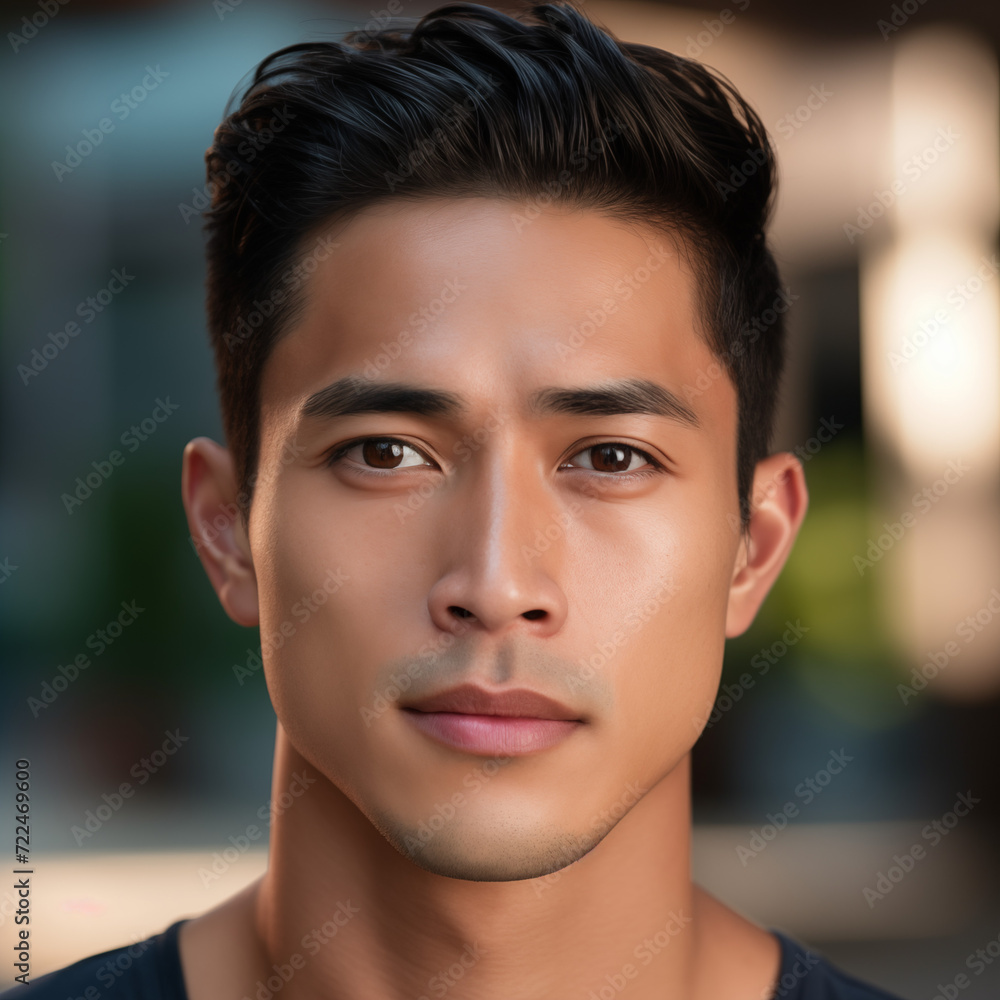 A realistic Male Portrait A realistic Male Portrait