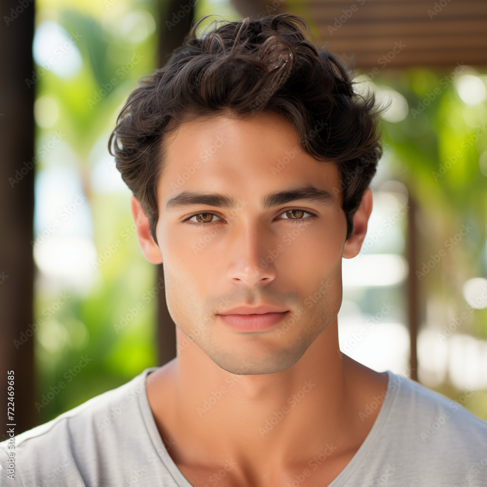 A realistic Male Portrait A realistic Male Portrait