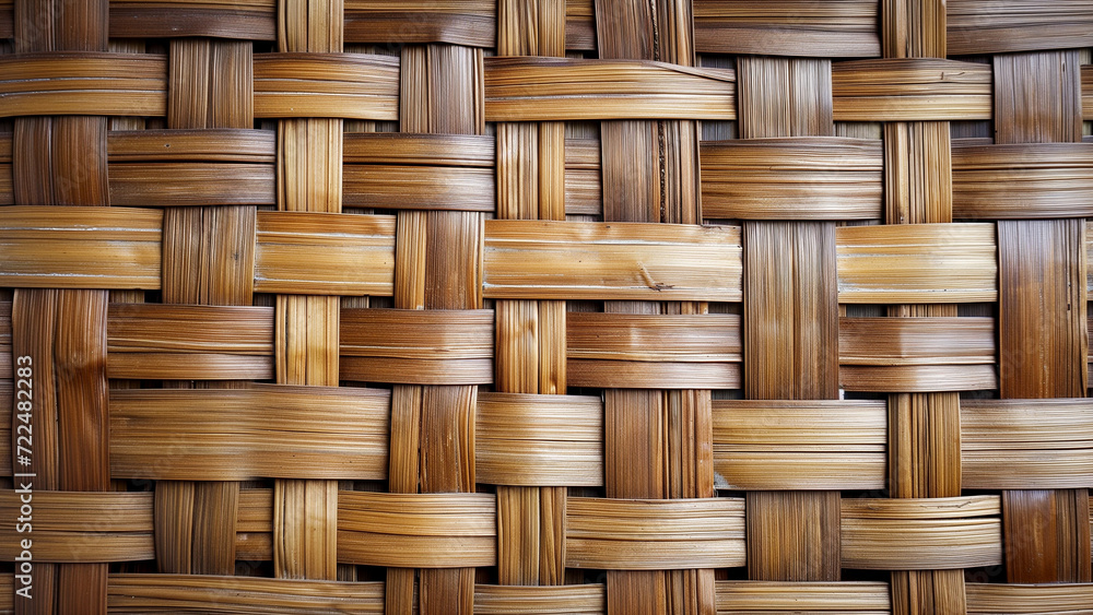 The Beauty of Simplicity: Rattan Texture Close-Up The Beauty of Simplicity: Rattan Texture Close-Up