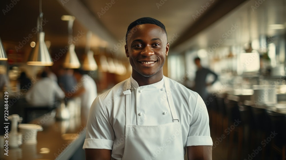 Young African Male Chef Young African Male Chef