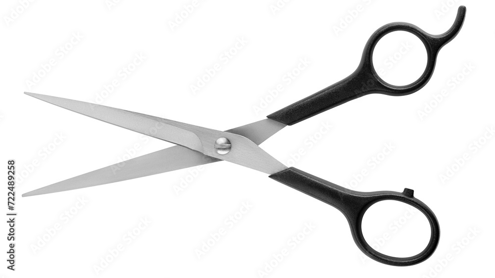 hairdressing Scissors isolated on white background, full depth of field hairdressing Scissors isolated on white background, full depth of field