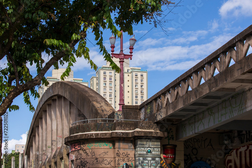 Partial view of the Santa Tereza Viaduct photo