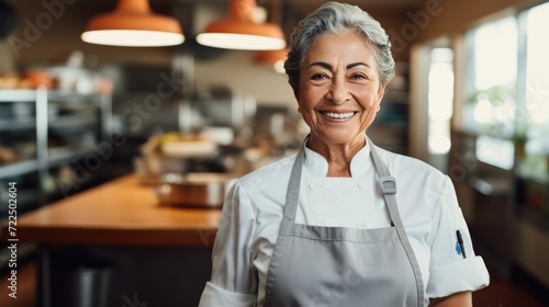Senior Mexican Female Chef