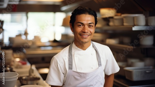 Young Mexican Male Chef