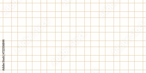 Vector minimalist square grid seamless pattern. Abstract minimal gold and white geometric texture. Subtle background with thin linear lattice, net, mesh, grill. Simple repeatable golden geo design