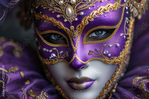 Intricate Mask of Carnival
