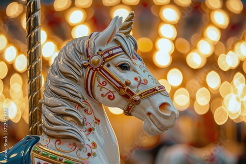 Carnival Horse Close-up
